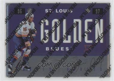 1996-97 Leaf Preferred - Vanity Plates #5 - Brett Hull