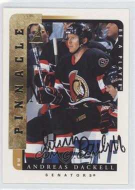 1996-97 Pinnacle Be A Player - [Base] - Autographs #109 - Andreas Dackel