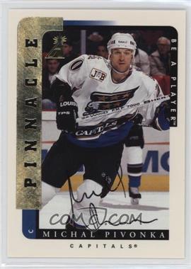 1996-97 Pinnacle Be A Player - [Base] - Autographs #13 - Michal Pivonka