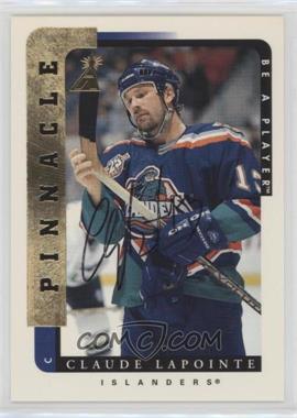 1996-97 Pinnacle Be A Player - [Base] - Autographs #200 - Claude Lapointe