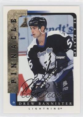 1996-97 Pinnacle Be A Player - [Base] - Autographs #219 - Drew Bannister