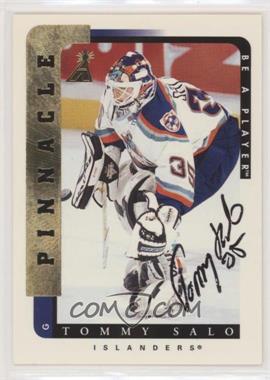 1996-97 Pinnacle Be A Player - [Base] - Autographs #77 - Tommy Salo