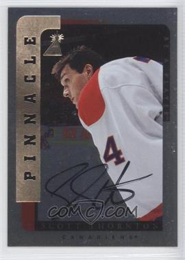 1996-97 Pinnacle Be A Player - [Base] - Silver Autographs #153 - Scott Thornton