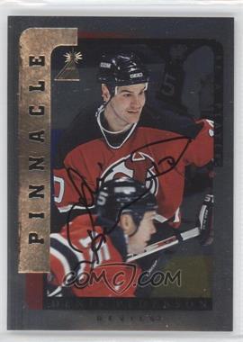 1996-97 Pinnacle Be A Player - [Base] - Silver Autographs #217 - Denis Pederson