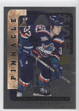 1996-97 Pinnacle Be A Player - [Base] - Silver Autographs #98 - Niklas Andersson
