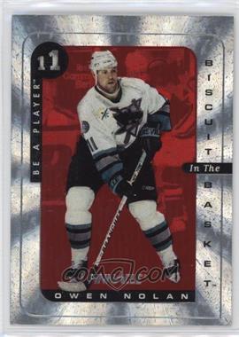 1996-97 Pinnacle Be A Player - Biscuit in the Basket #25 - Owen Nolan
