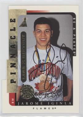 1996-97 Pinnacle Be A Player - Link 2 History - Autographs #LTH-1A - Jarome Iginla