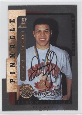 1996-97 Pinnacle Be A Player - Link 2 History - Silver Autographs #LTH-1A - Jarome Iginla
