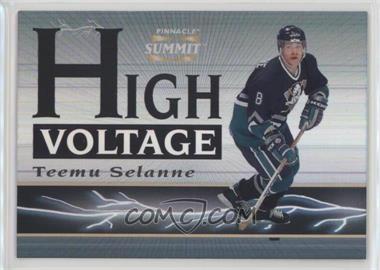 1996-97 Pinnacle Summit - High Voltage #12 - Teemu Selanne /1500