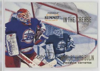 1996-97 Pinnacle Summit - in the Crease #12 - Nikolai Khabibulin /6000