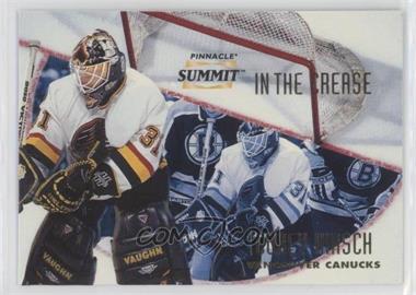 1996-97 Pinnacle Summit - in the Crease #15 - Corey Hirsch /6000