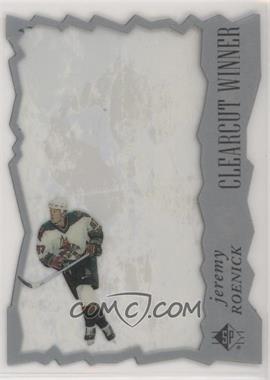 1996-97 SP - Clearcut Winner #CW7 - Jeremy Roenick