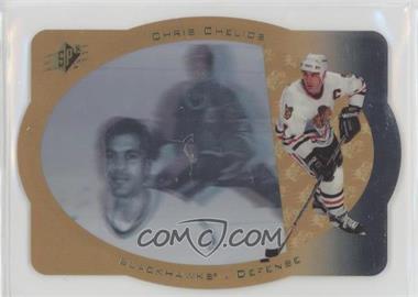 1996-97 SPx - [Base] - Gold #6 - Chris Chelios [Noted]
