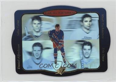 1996-97 SPx - Great Futures #GF1 - Saku Koivu, Vitali Yachmenev, Daniel Alfredsson, Eric Daze, Wayne Gretzky