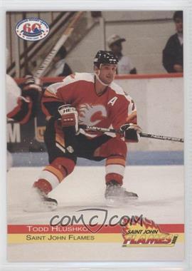 1996-97 Saint John Flames Team Issue - [Base] #7 - Todd Hlushko