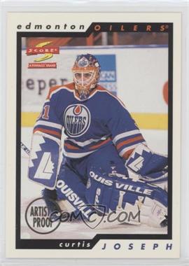 1996-97 Score - [Base] - Artist's Proof #90 - Curtis Joseph [EX to NM]