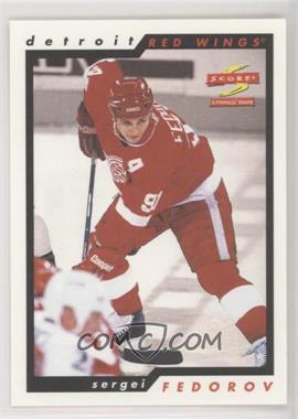 1996-97 Score - [Base] - Sample Golden Blades #77 - Sergei Fedorov