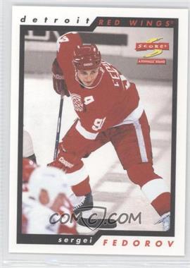 1996-97 Score - [Base] - Sample Golden Blades #77 - Sergei Fedorov