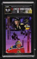 John Vanbiesbrouck, Mario Lemieux [HGA 9 MINT]