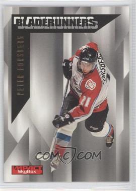 1996-97 Skybox Impact - Bladerunners #3 - Peter Forsberg