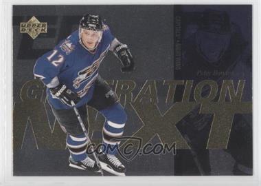 1996-97 Upper Deck - Generation Next #X26 - Peter Bondra, Petr Sykora