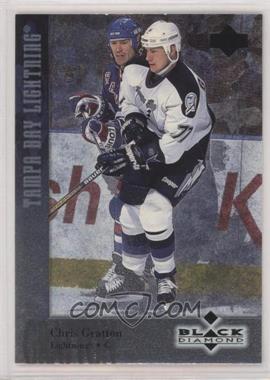 1996-97 Upper Deck Black Diamond - [Base] #77 - Single Diamonds - Chris Gratton