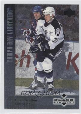 1996-97 Upper Deck Black Diamond - [Base] #77 - Single Diamonds - Chris Gratton