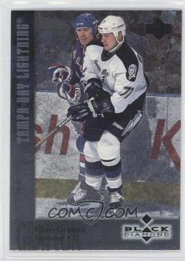 1996-97 Upper Deck Black Diamond - [Base] #77 - Single Diamonds - Chris Gratton