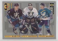 3 Star Selection - Paul Kariya, Guy Hebert, Teemu Selanne