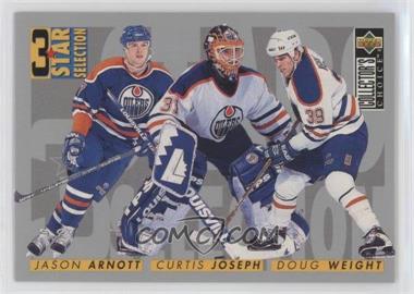 1996-97 Upper Deck Collector's Choice - [Base] #317 - 3 Star Selection - Doug Weight, Jason Arnott, Curtis Joseph