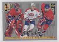 3 Star Selection - Jocelyn Thibault, Saku Koivu, Pierre Turgeon