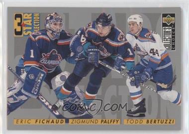 1996-97 Upper Deck Collector's Choice - [Base] #323 - 3 Star Selection - Todd Bertuzzi, Eric Fichaud, Ziggy Palffy