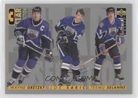 3 Star Selection - Wayne Gretzky, Joe Sakic, Teemu Selanne