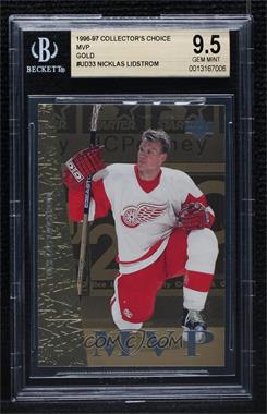 1996-97 Upper Deck Collector's Choice - MVP - Gold #UD33 - Nicklas Lidstrom [BGS 9.5 GEM MINT]