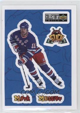 1996-97 Upper Deck Collector's Choice - Stick-Ums #S10 - Mark Messier