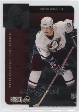 1996-97 Upper Deck Collector's Choice - You Crash the Game - Prizes Gold #CR19 - Teemu Selanne