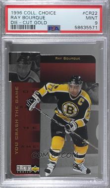 1996-97 Upper Deck Collector's Choice - You Crash the Game - Prizes Gold #CR22 - Ray Bourque [PSA 9 MINT]