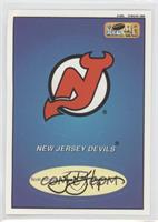 New Jersey Devils Logo/Checklist (Scott Stevens)
