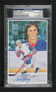 1996 Hockey Hall of Fame Legends of Hockey Series 5 - [Base] #87 - Mike Bossy [PSA/DNA Encased]