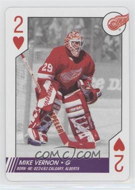 1997-98 Bicycle Hockey Aces Playing Cards - [Base] #2H - Mike Vernon