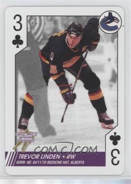 1997-98 Bicycle Hockey Aces Playing Cards - [Base] #3C - Trevor Linden