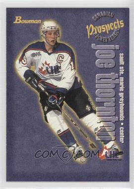 1997-98 Bowman CHL - [Base] #125 - Joe Thornton