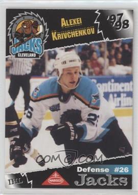1997-98 Cleveland Lumberjacks Team Issue - [Base] #15 - Alexei Krivchenkov