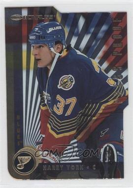 1997-98 Donruss - [Base] - Gold Die-Cut Press Proof #138 - Harry York /500