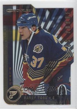 1997-98 Donruss - [Base] - Gold Die-Cut Press Proof #138 - Harry York /500