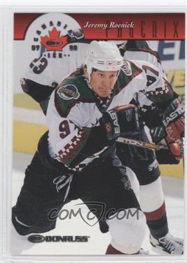 1997-98 Donruss Canadian Ice - [Base] #100 - Jeremy Roenick