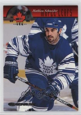 1997-98 Donruss Canadian Ice - [Base] #116 - Mathieu Schneider