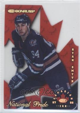 1997-98 Donruss Canadian Ice - National Pride Die-Cut #10 - Ryan Smyth /1997