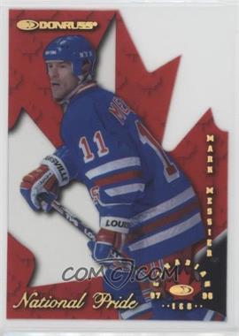 1997-98 Donruss Canadian Ice - National Pride Die-Cut #2 - Mark Messier /1997