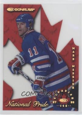 1997-98 Donruss Canadian Ice - National Pride Die-Cut #2 - Mark Messier /1997